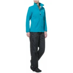 VAUDE Pantalon Fluid Full-Zip Femme -Périphériques Soldes pant fluid full zip wmn 19 7
