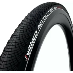 Vittoria Pneu Revolution Tech 700x28c Rigide Avec Bande Réfléchissante