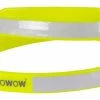 WOWOW Pince à Pantalon Réfléchissante Jaune 1 Paire
