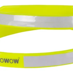 WOWOW Pince à Pantalon Réfléchissante Jaune 1 Paire